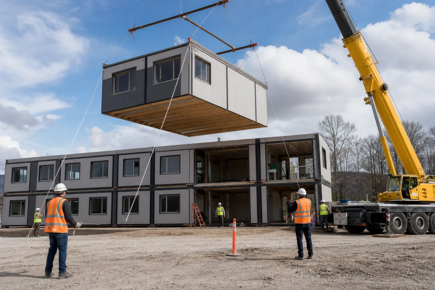 Multi-story modular buildings