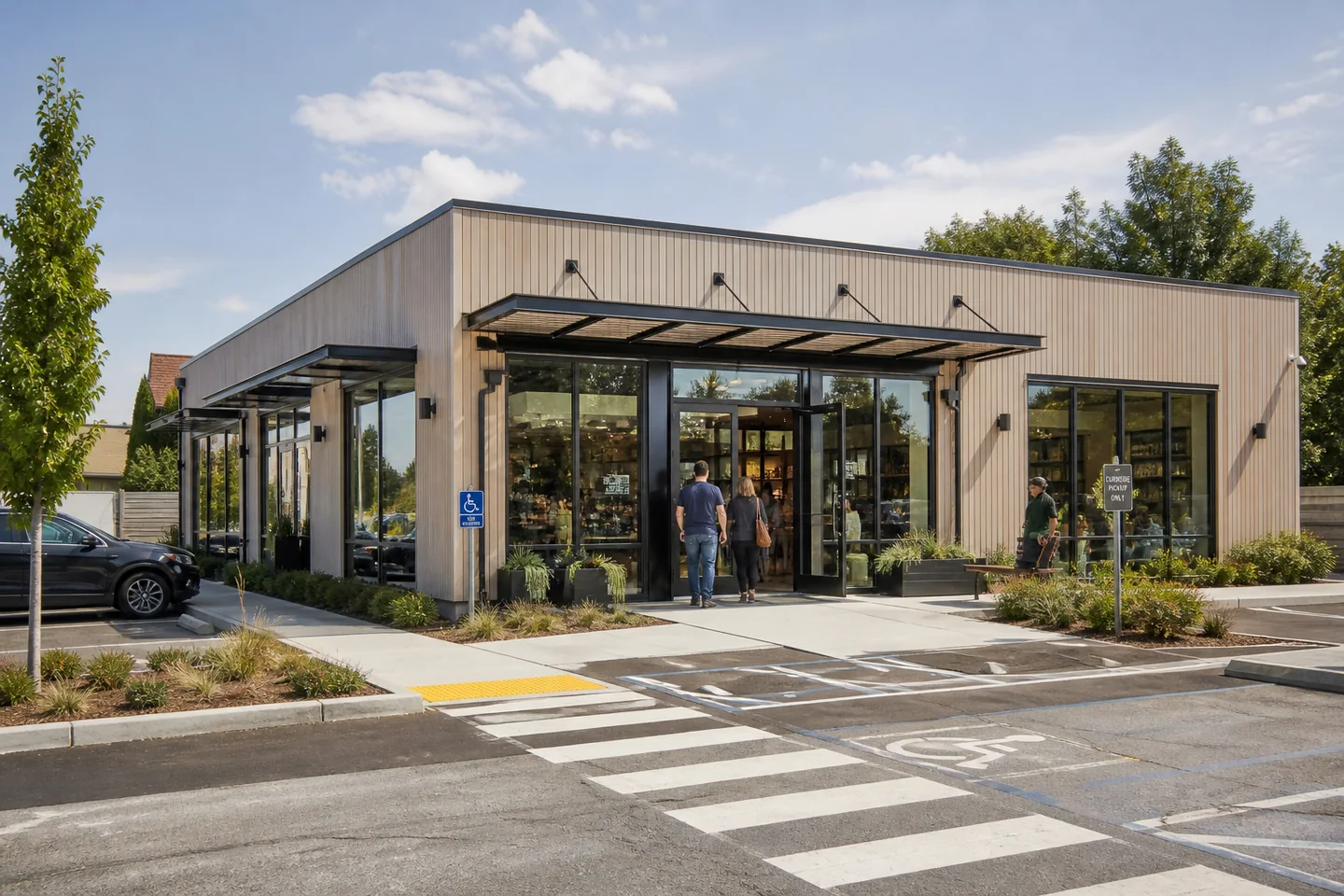 Modular Retail Buildings project example