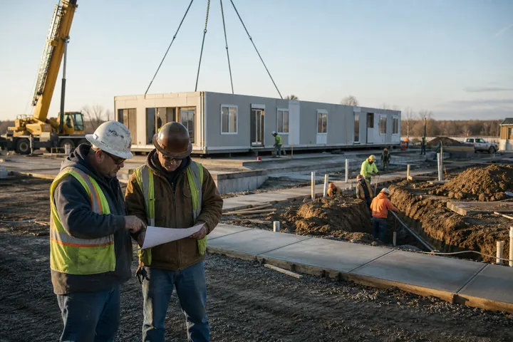 Modular construction timeline