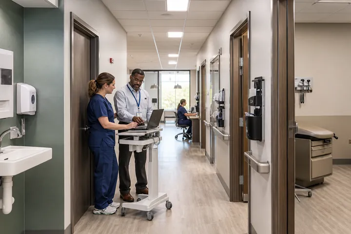 Modular medical buildings